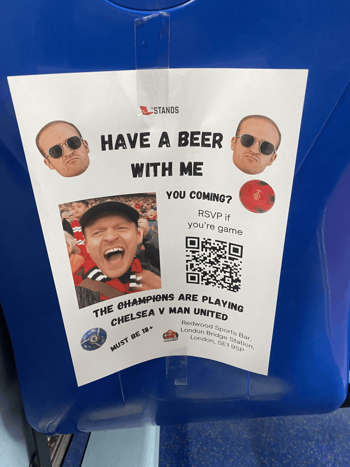 Spotted this on a London bus this morning. Is the world lonelier now?