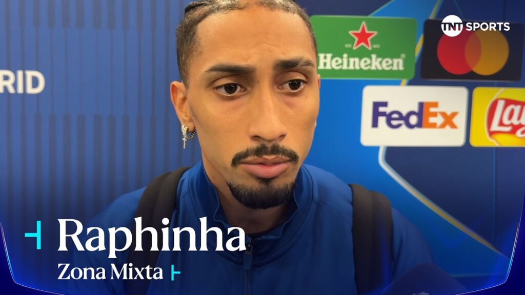 RAPHINHA: “FUE UN JUEGO ROBADO" I ATLÉTICO DE MADRID 3-2 BARCELONA I CHAMPIONS LEAGUE I ZONA MIXTA