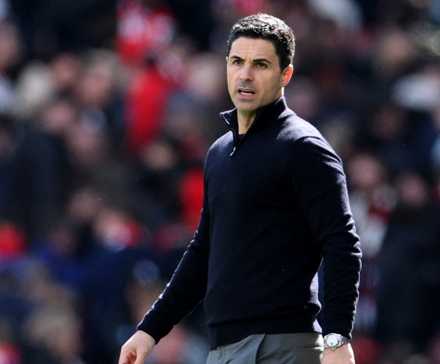 Arsenal manager Mikel Arteta
