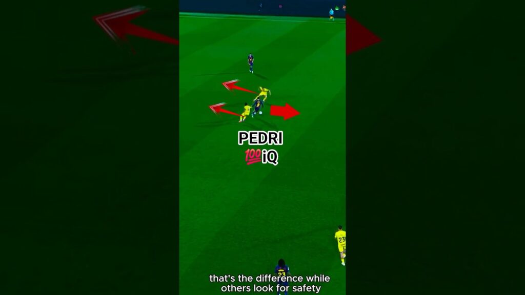 "Pedri's Genius Movement Explained 🔥|Barcelona Masterclass