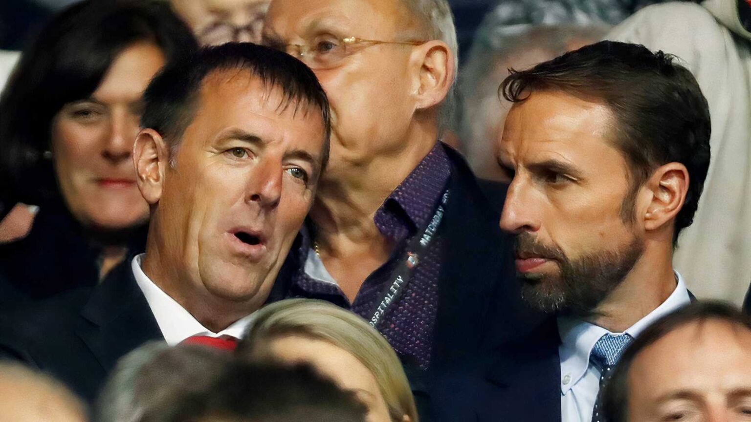 Matt Le Tissier and Gareth Southgate