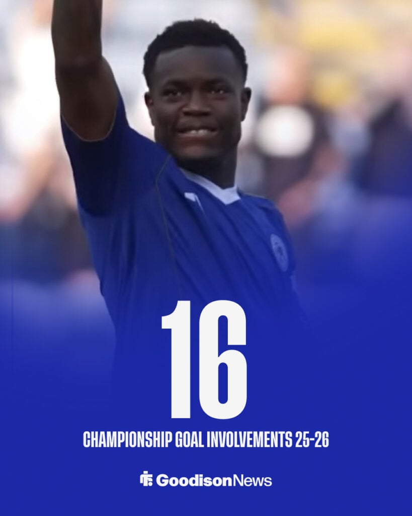 Everton Abdul Fatawu Leicester City stats