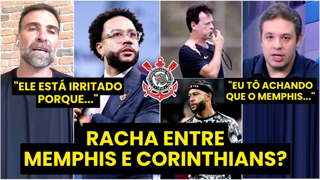 RACHOU??? "O MEMPHIS DEPAY TÁ ACUSANDO o CORINTHIANS de TER ERRADO e AGRAVADO A LESÃO dele!"