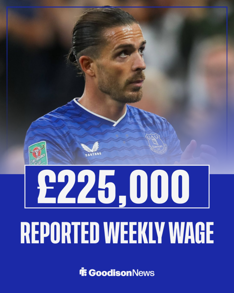Jack Grealish Everton WAGES
