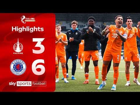 Gers come back in nine-goal EPIC! 🤯 | Falkirk 3-6 Rangers highlights