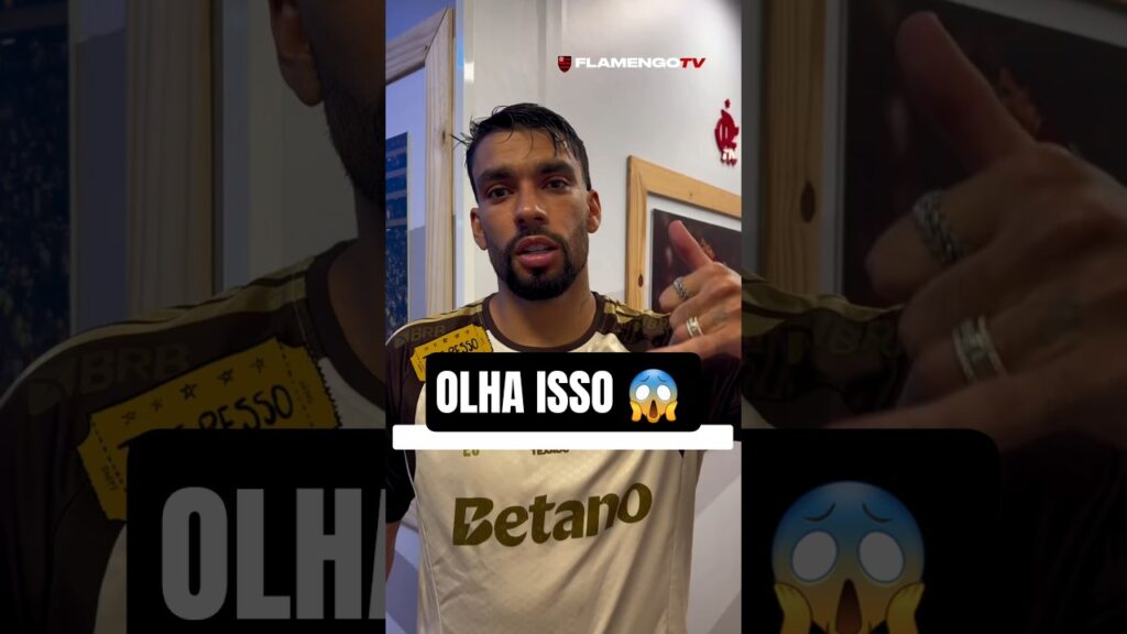 PAQUETÁ CONVOCA A TORCIDA DO FLAMENGO PRO MARACA 😳🔥🔴⚫️ #shorts #flamengo