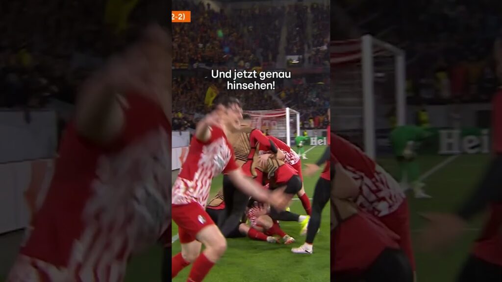 Kann jemand von euch Lippenlesen? 😂 #uel #scfreiburg