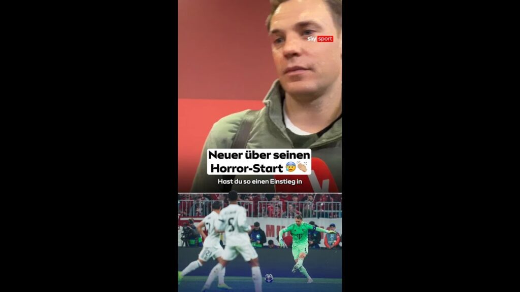 Manuel Neuer über seinen HORROR-Start gegen Real Madrid 😰👏🏼