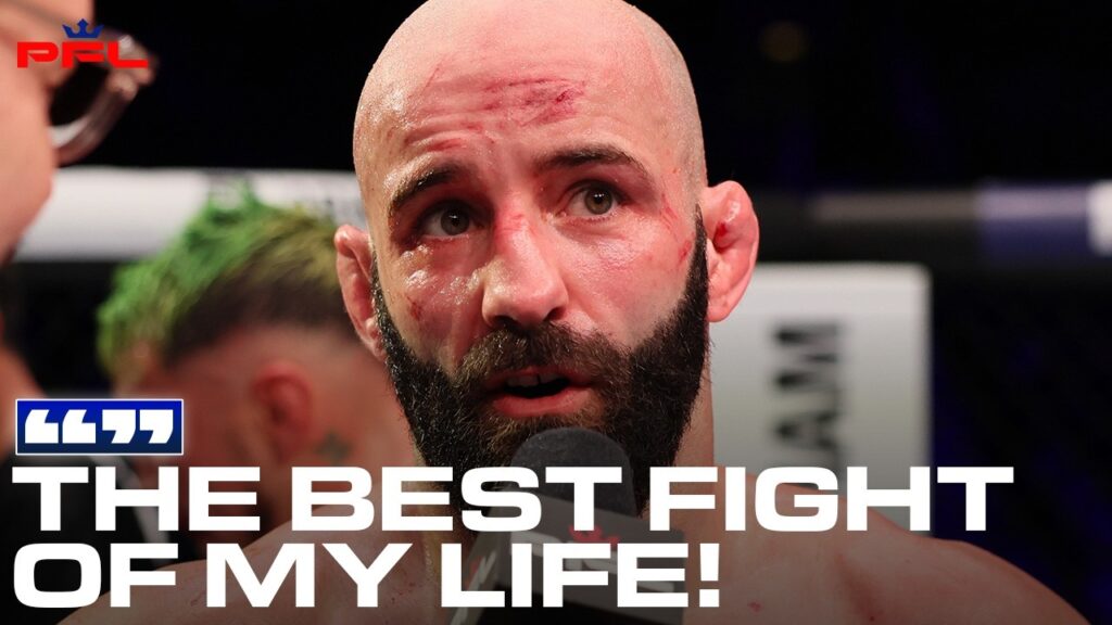 "I'm Good In Chaos!" | Pedro Carvalho Post-Fight Interview | PFL Belfast