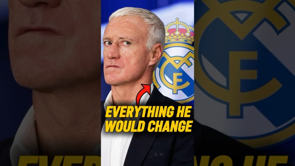 This Is Didier Deschamps Plan For Real Madrid🔥🤯 #football#realmadrid#soccer