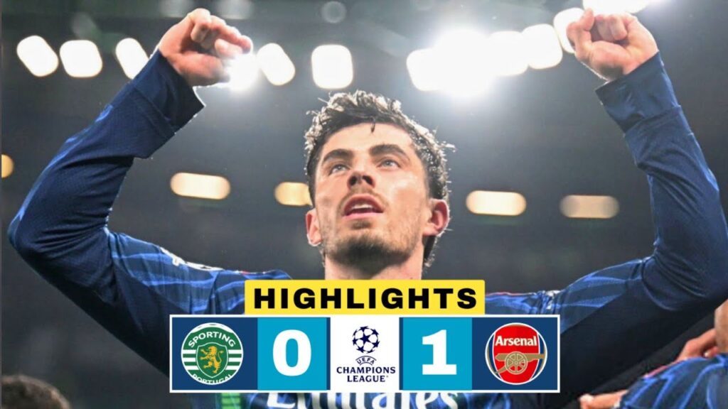 Kai Havertz Goal 🔥 Sporting CP vs Arsenal 0-1 | Highlights | UCL 2025-26 | Zubimendi Disallowed Goal