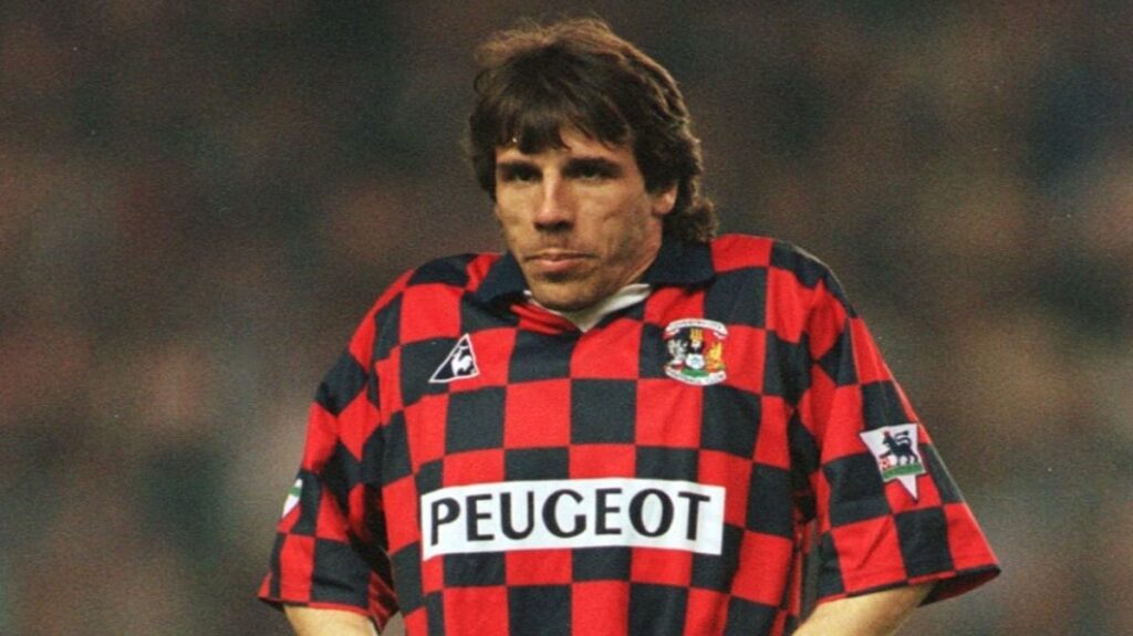 Gianfranco Zola 'played for Coventry' in the oddest Premier League match ever
