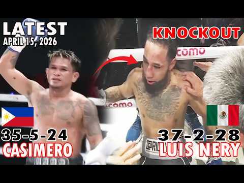 APRIL 15, 2026 | JOHN RIEL CASIMERO VS LUIS NERY HIGHLIGHTS, WBA GOLD SUPER BANTAMWEIGHT TITLE