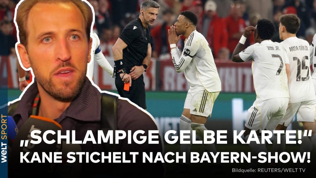 CHAMPIONS LEAGUE: Harry Kane stichelt gegen Real Madrid! Topstar spricht über Bayern-Spektakel!