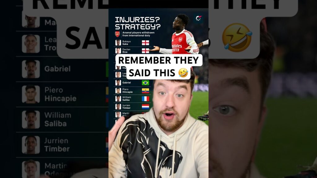 Injuries or strategy? 🤣 SO WHERE ARE THEY?! 😫 #afc