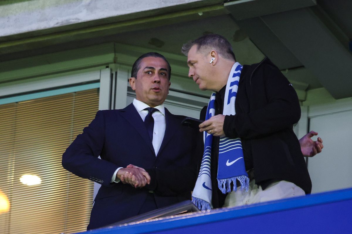 Chelsea co-owners Behdad Eghbali and Todd Boehly 