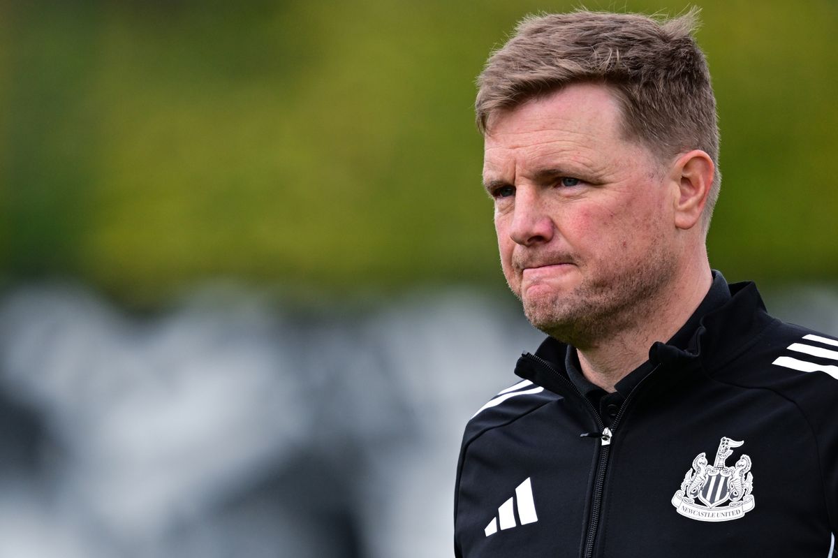 Newcastle United head coach Eddie Howe