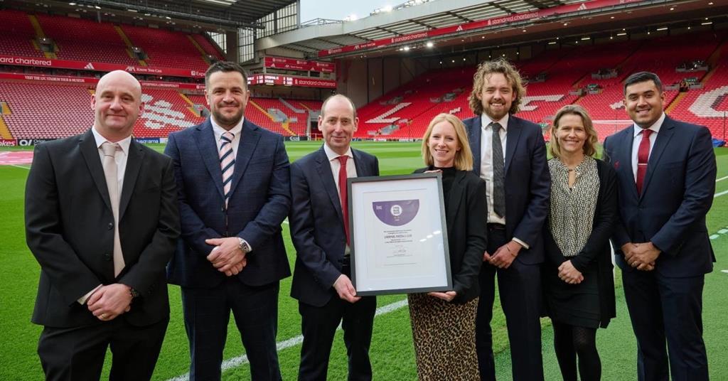 Liverpool FC becomes first football club with global food sustainability certification