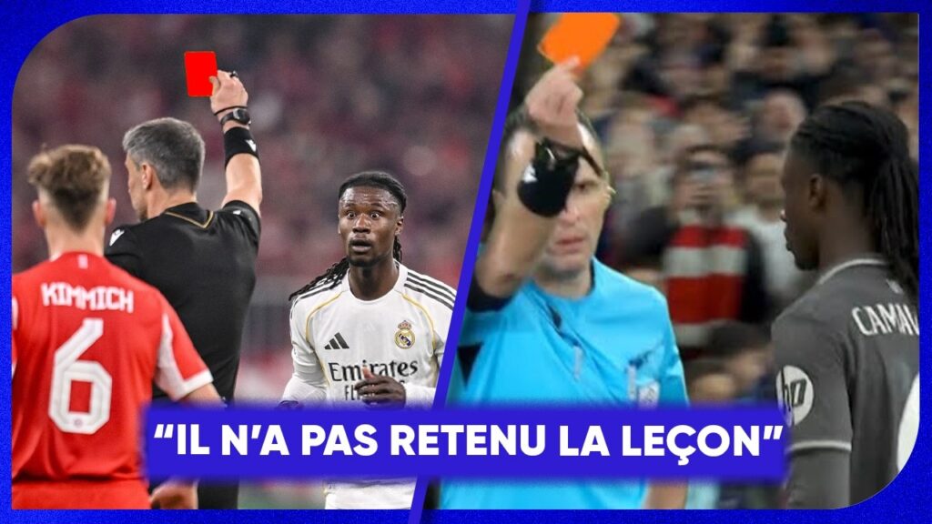 Pourquoi Eduardo Camavinga n'aurait pas dû prendre ce carton rouge