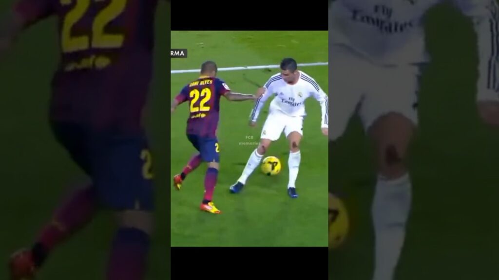 🔥Dani Alves era una máquina🔥 #fcbarcelona #danialves #futbol