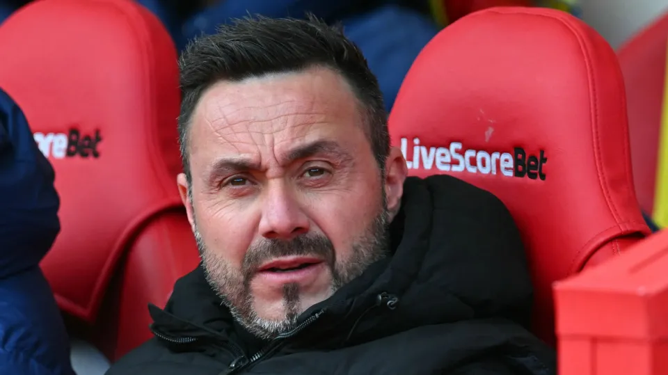 Tottenham Hotspur manager Roberto De Zerbi.