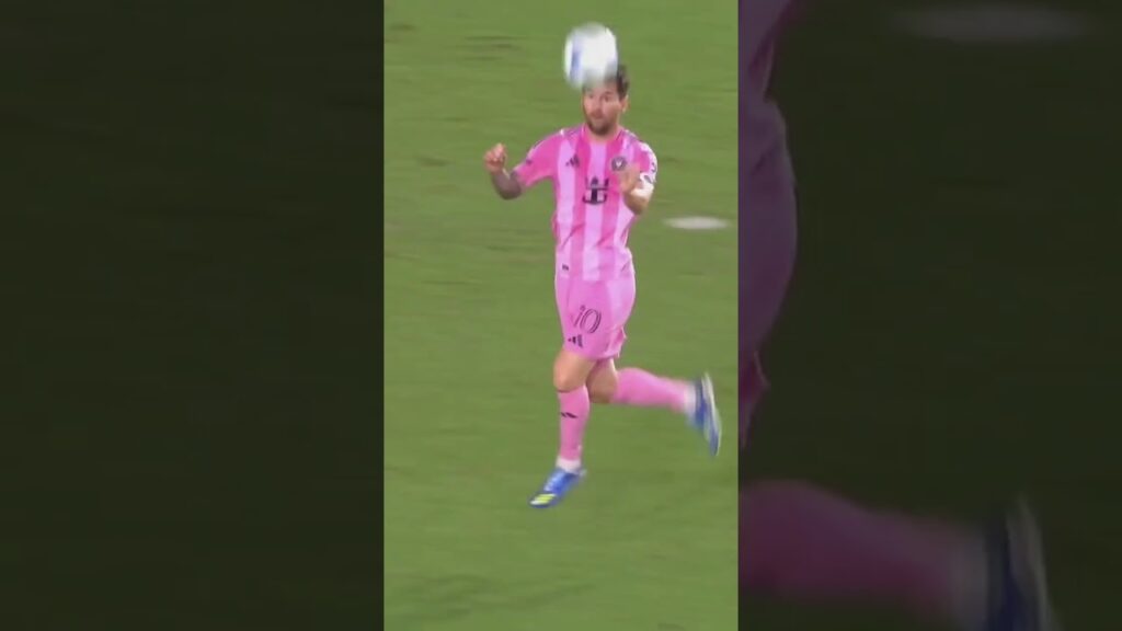 El pase de Jordi Alba 🎯 El control y definición de Messi  😮 💨 (vía: MLS por Apple TV)