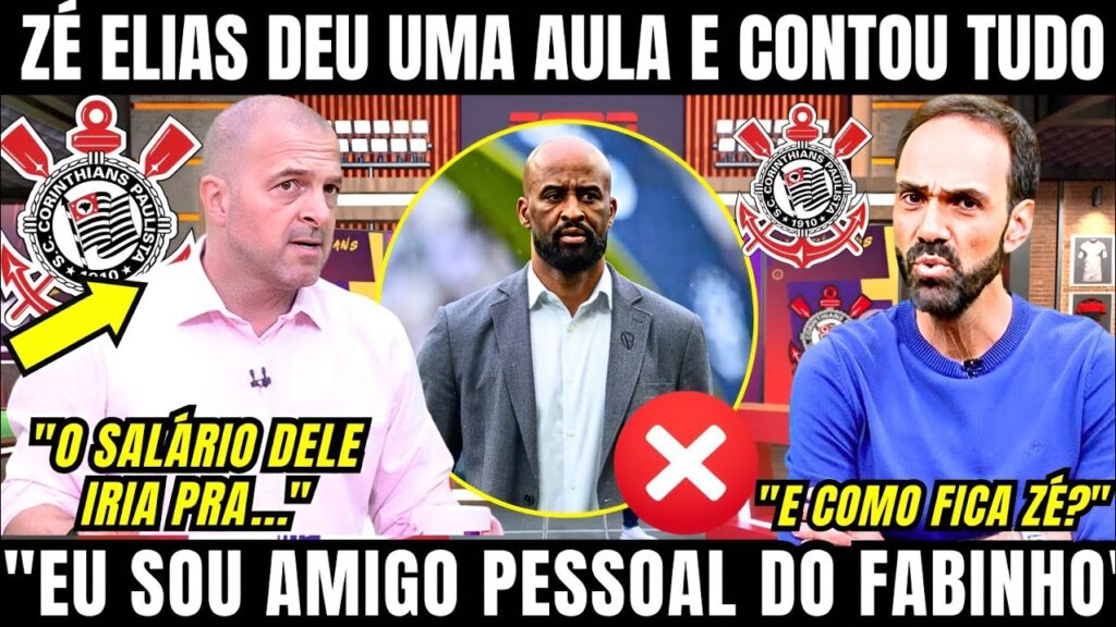 ZÉ ELIAS REVELA BASTIDORES DA SAÍDA DE FABINHO SOLDADO DO CORINTHIANS E FAZ PROJEÇÃO PRA 2026