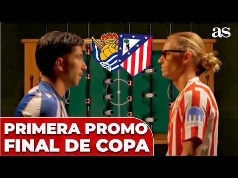 La Copa del Rey SE ENCIENDE: El CARA a CARA de CARLOS SOLER y MARCOS LLORENTE antes de la FINAL