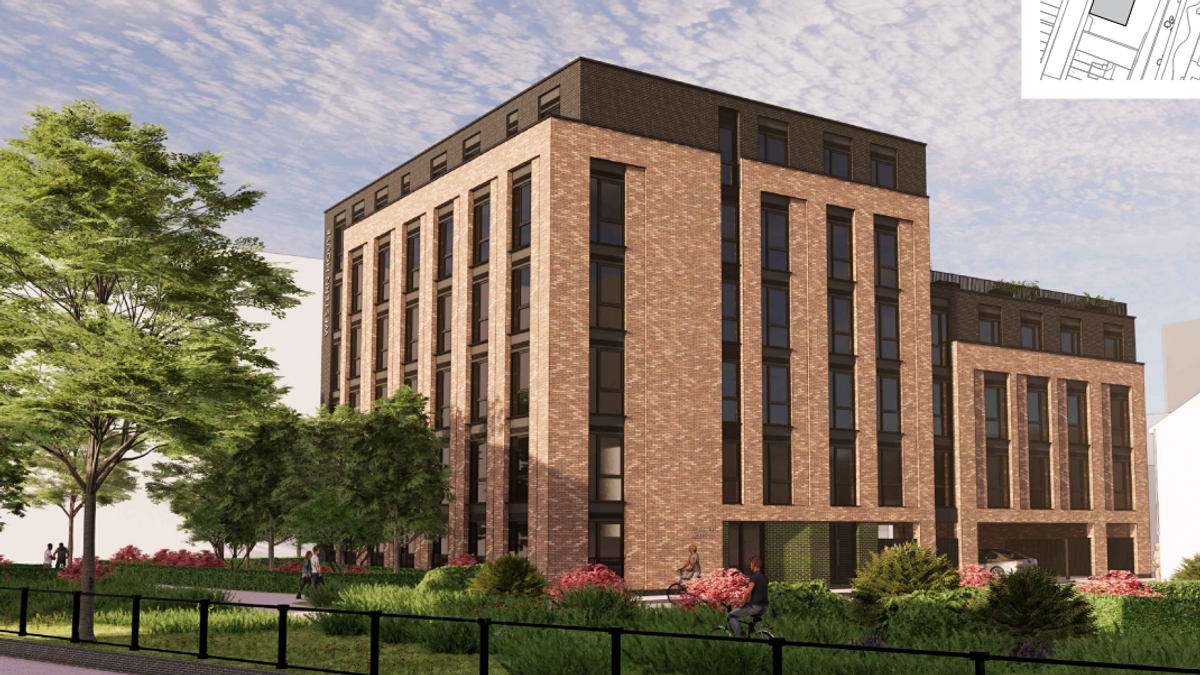 An impression of the proposals for flats on Western Road