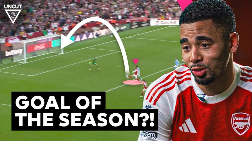 Gabriel Jesus REACTS TO Arsenal Goals By Brazilian Players 🇧🇷 | Rate My Goal