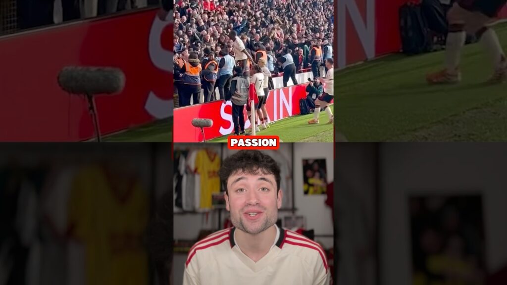 This PASSION from Ibou Konate after the winner ❤️👏