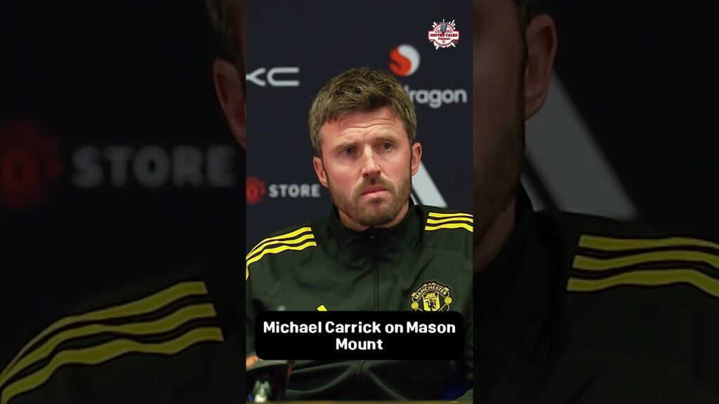 Michael Carrick on Mason Mount | #MANUNITED #MUFC #MANUTD #MICHAELCARRICK
