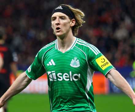 Newcastle's Anthony Gordon