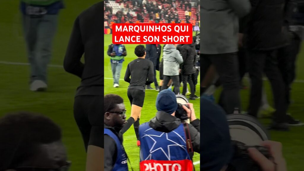 J’ai quel âge pour rigoler à un truc comme ça 😭 #marquinhos #psg