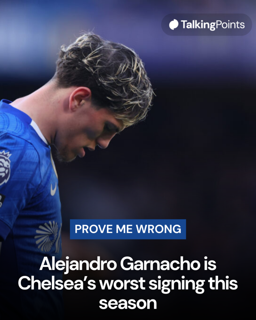 Alejandro Garnacho is Chelsea's worst signing