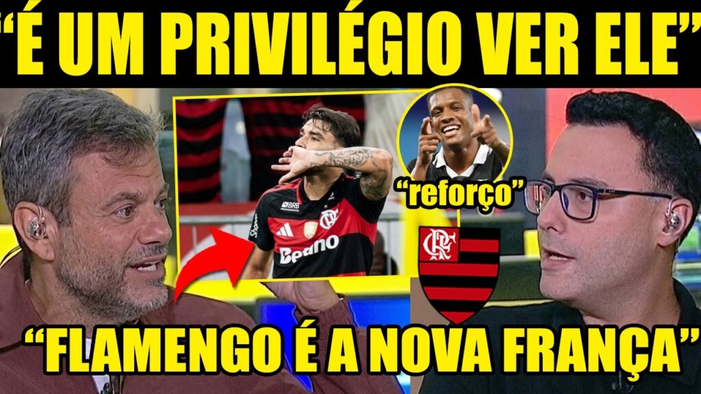 "LUCAS PAQUETÁ NO FLAMENGO É UMA ABERRAÇÃO" ERIC EXALTA FLAMENGO E A VITÓRIA X MEDELLÍN