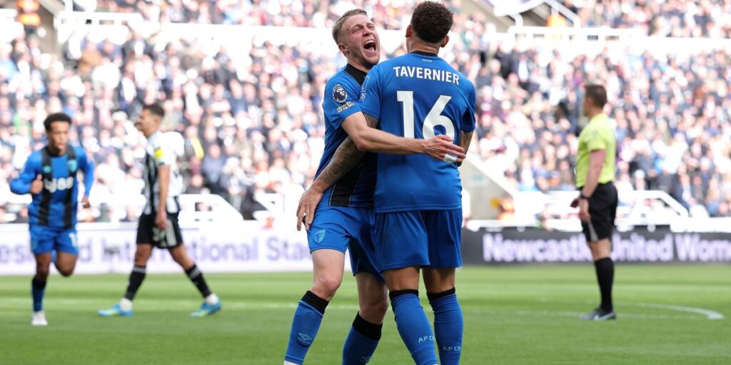 Newcastle fans boo team off the pitch after disappointing defeat to Bournemouth