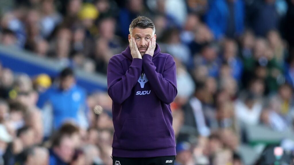 Wolves boss Rob Edwards unhappy with 'clever' Calvert-Lewin and unjustified 3-0 Leeds United win