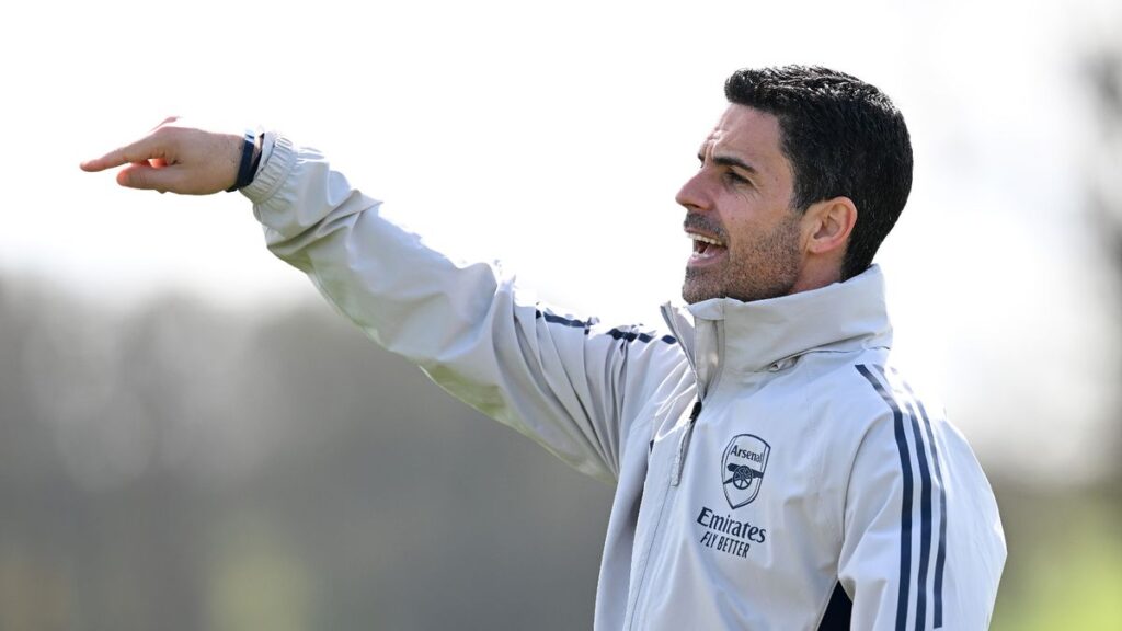 Mikel Arteta's stirring final message to Arsenal stars before Man City showdown