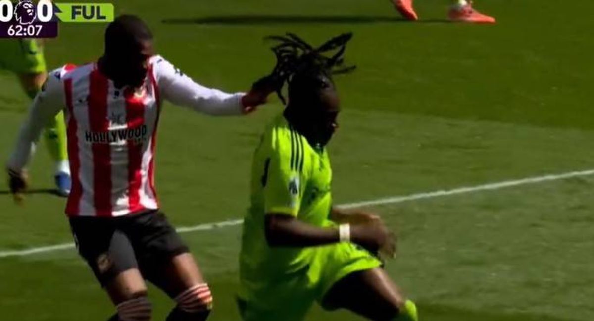 Dango Outtara appeared to pull the hair of Calvin Bassey