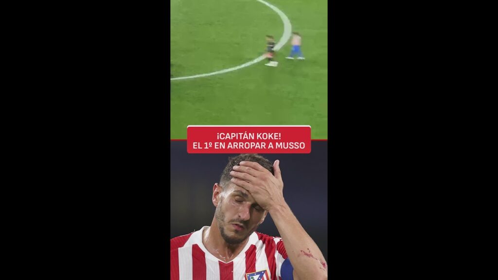 ¡CAPITÁN KOKE! El primero en ANIMAR a sus COMPAÑEROS | ATLÉTICO DE MADRID