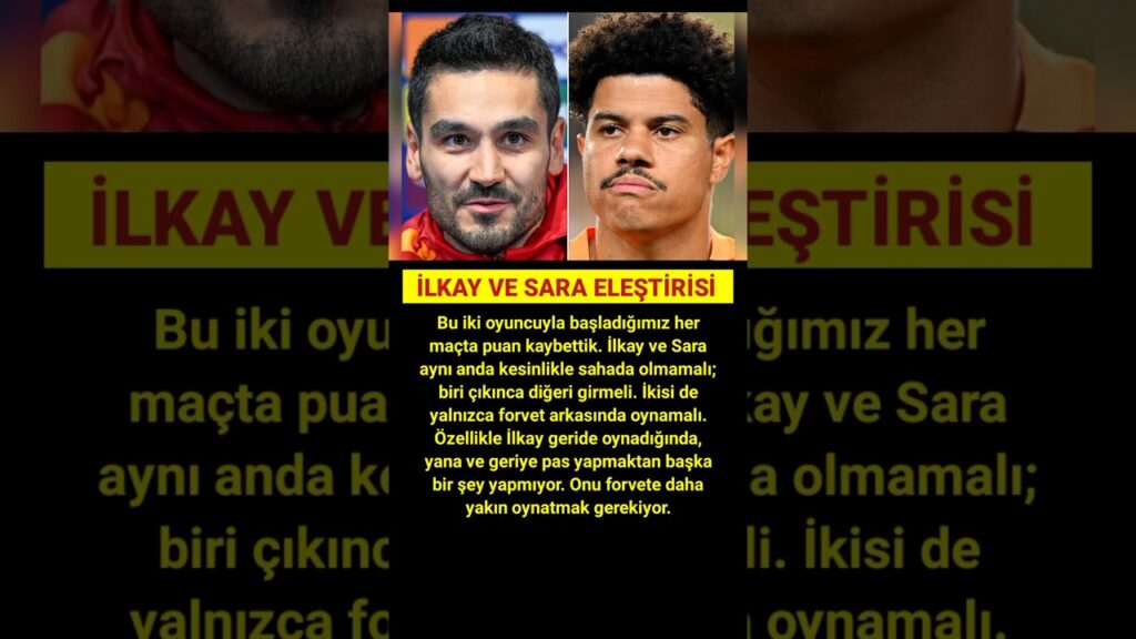 İlkay Gündoğan Ve Gabriel Sara Hakkında #football
