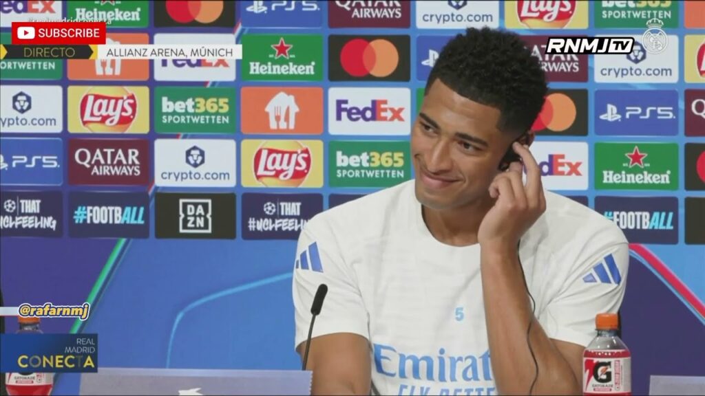 Jude Bellingham | Rueda de prensa HOY previa Bayern Múnich vs Real Madrid (15/04/2026)