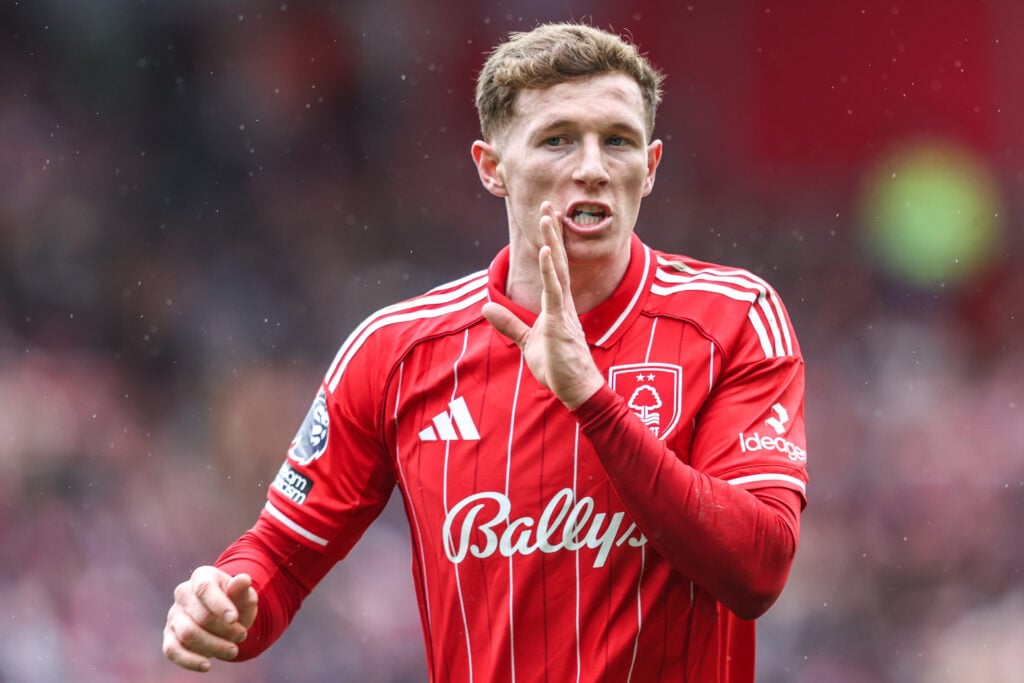 Nottingham Forest midfielder Elliot Anderson.