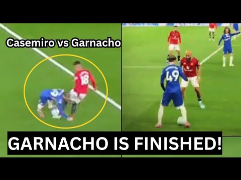 Even Casemiro & Mbeumo easily POCKETED Garnacho as he made AWFUL Display in Man United vs Chelsea