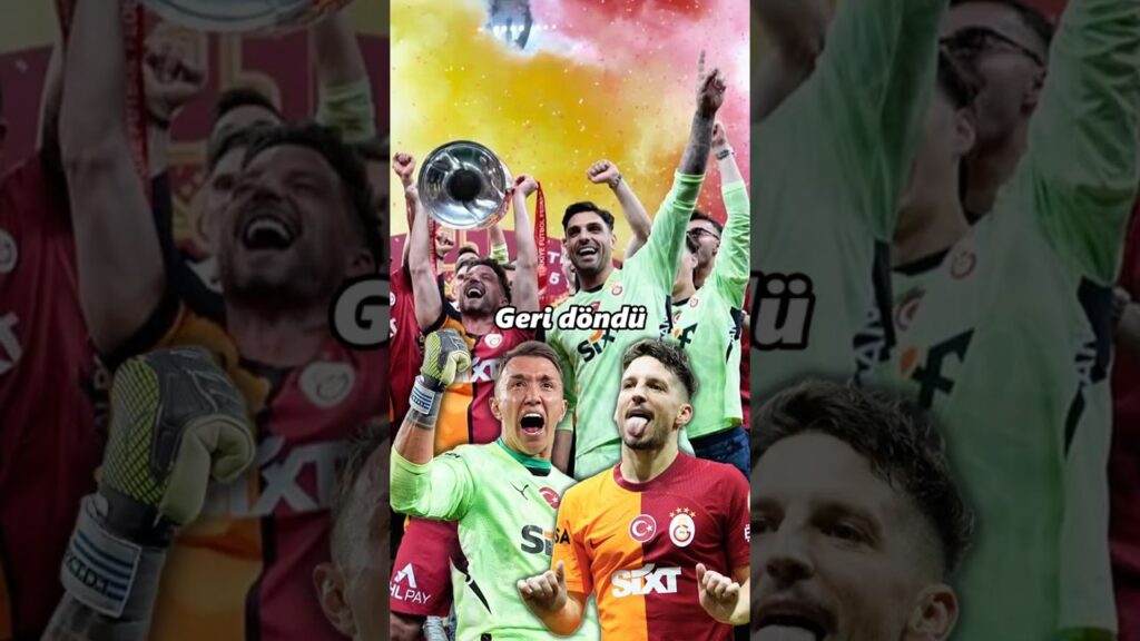 Galatasaray’da Muslera ve Mertens şampiyonluk için geri döndü #shorts #futbol #galatasaray