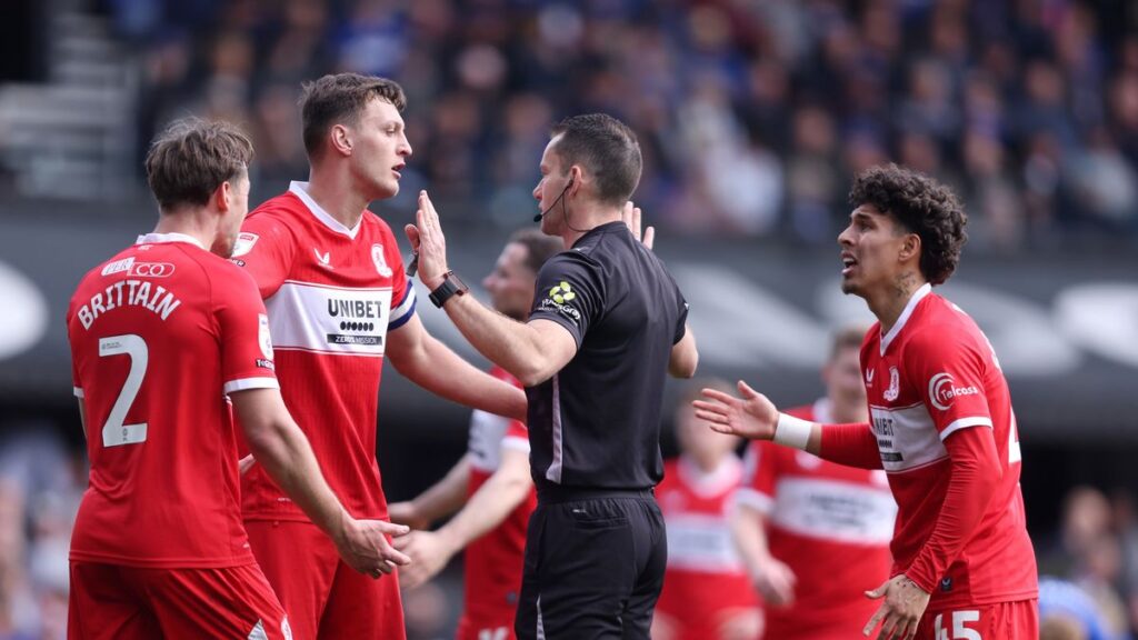 Kim Hellberg's measured take on Middlesbrough controversy but post-match scenes told different story