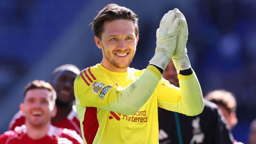 Freddie Woodman's immediate reaction after unexpected heroics in dramatic win over Everton