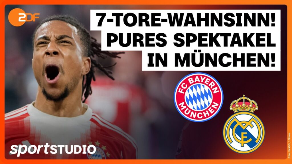 FC Bayern München – Real Madrid | UEFA Champions League, Viertelfinale 2025/2026 | sportstudio