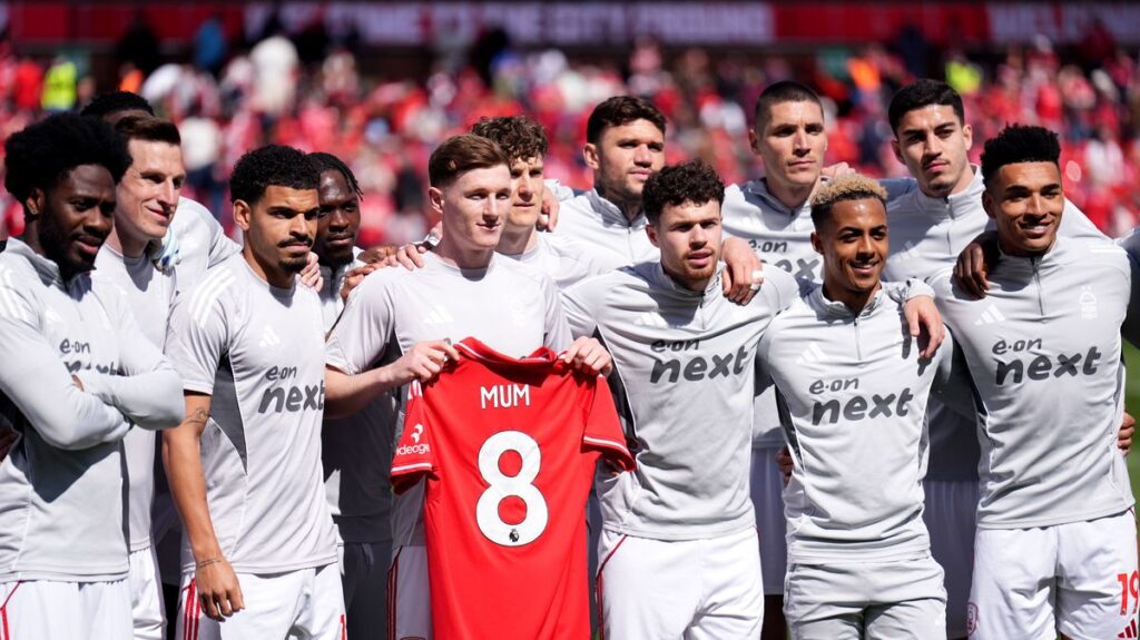 Nottingham Forest pay emotional tribute to Elliot Anderson's late mother ahead of Burnley clash